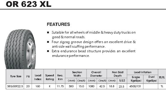 OR 623 XL